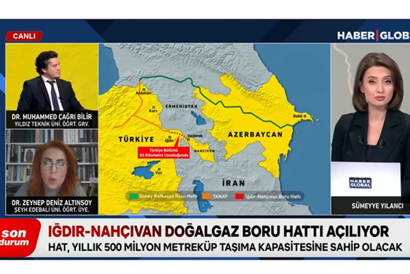 Haber Global: Igdir-Nakhchivan gas pipeline to end Nakhchivan's gas dependence on Iran