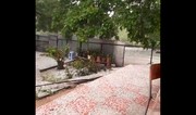 Babək rayonunun dağlıq kəndlərinə güclü dolu düşüb