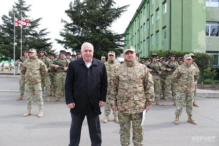 Военнослужащие-азербайджанцы удостоены сертификатов в ВС Грузии