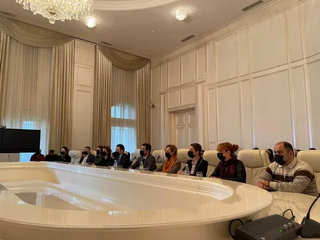 XİN kollektivi və Diplomatiya könüllüləri qrupu Gəncəyə səfər ediblər