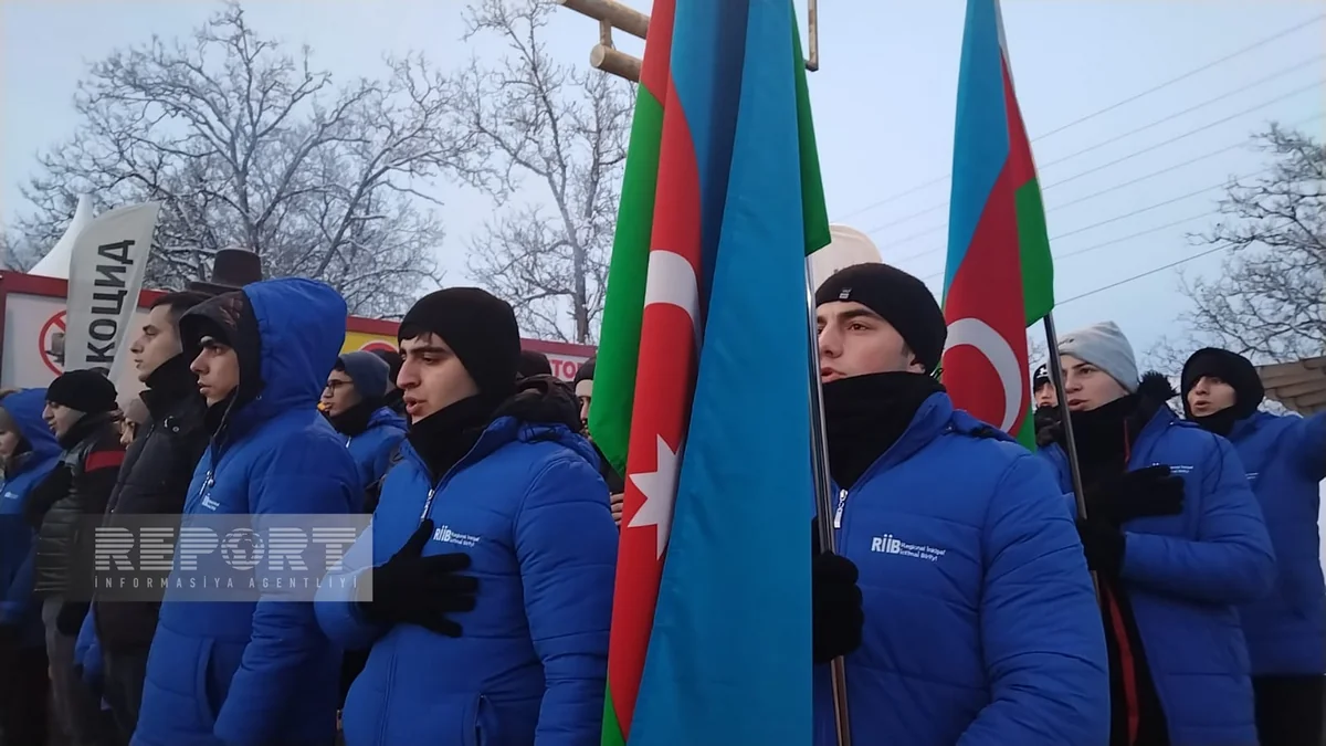 Protest rally on Khankandi-Lachin road enters its 34th day