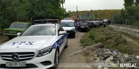 Ağstafada şəhid dəfn edilib