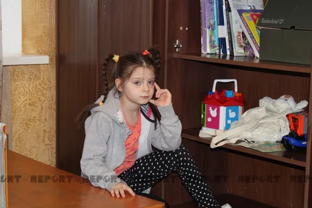 Ukraynada Heydər Əliyevin ruhuna kimsəsiz uşaqlara ehsan paylanıb