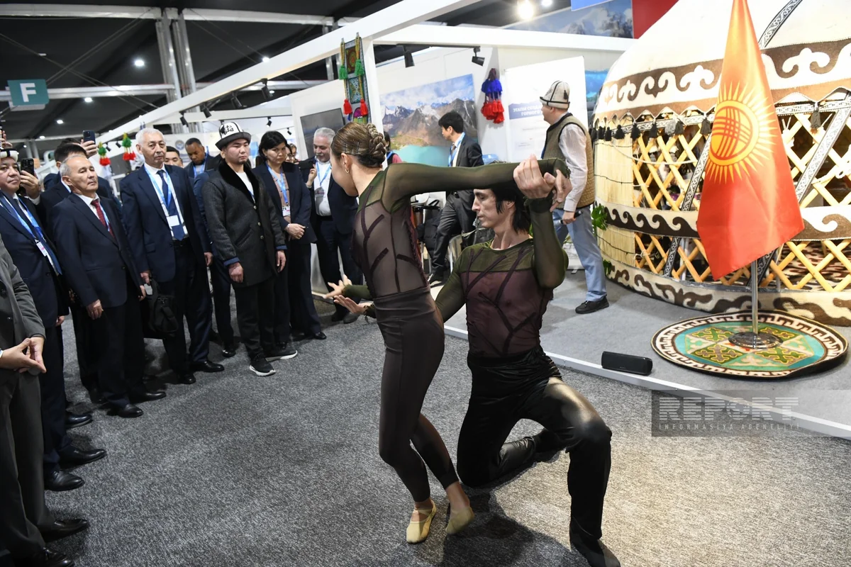 Qırğızıstanın COP29-dakı pavilyonunun açılışı olub