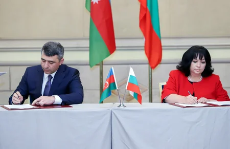 Azərbaycan və Bolqarıstan arasında əməkdaşlıq üzrə Müştərək Komissiyanın 5-ci iclası başa çatıb