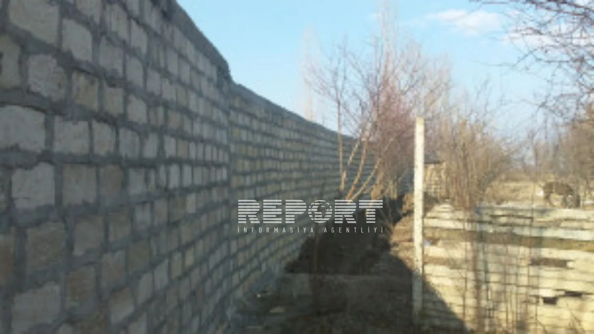 Tərtərin cəbhə xəttində yerləşən kəndlərində mühafizə divarları çəkilir