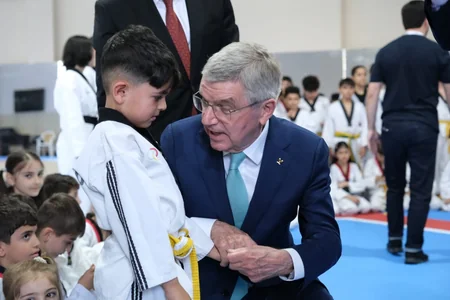 Tomas Bax Azərbaycan Taekvondo Federasiyasının qonağı olub
