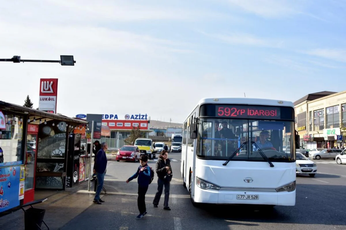 Abşeronda 592 və 567 nömrəli marşrut xətlərində ödəniş “BakıKart”la olacaq