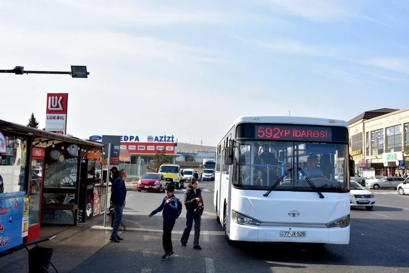 Abşeronda 592 və 567 nömrəli marşrut xətlərində ödəniş “BakıKart”la olacaq