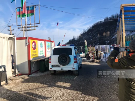 Bu gün Xankəndi-Laçın yolunda sülhməramlıların 36 avtomobili maneəsiz keçib - VİDEO - YENİLƏNİB-10