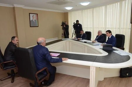 Ziya Məmmədov Qusarda vətəndaşları qəbul edib