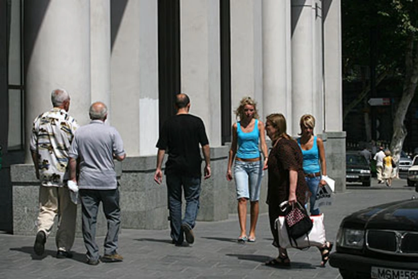 Decrease in number of Georgian population observed