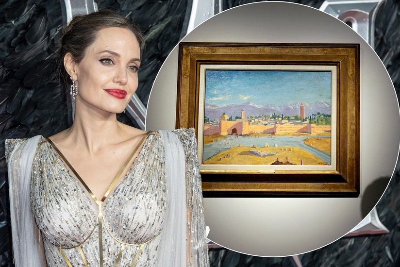 Angelina Jolie sells off Winston Churchill painting for $11.5M