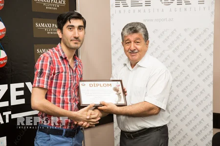 Milli Mətbuatın yaradılmasının 140 illik yubileyi münasibətilə jurnalistlər arasında şahmat turniri keçirilib
