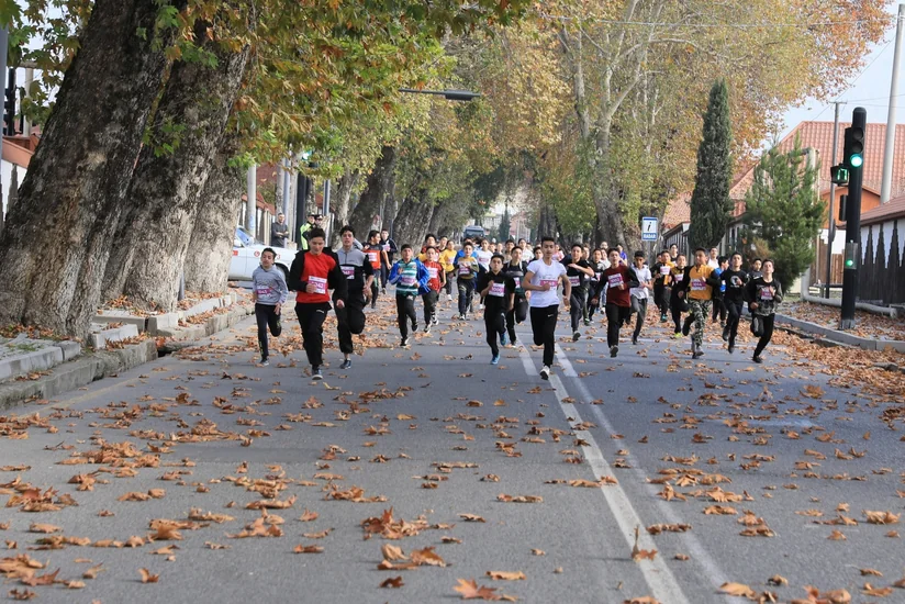 İsmayıllıda Heydər Əliyev İlinə həsr olunan qaçış yarışı keçirilib