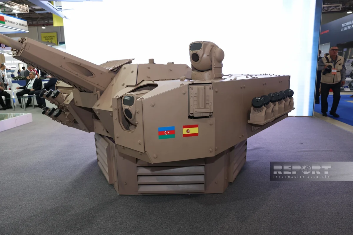 Azerbaijan unveils cannon joinly produced with Spain