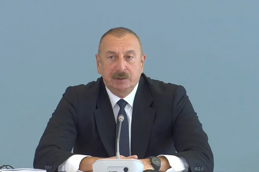 Ilham Aliyev: Armenians did it deliberately in order to erase legacy of Azerbaijani culture