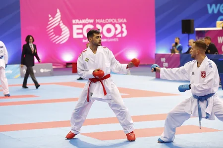 Avropa Oyunları: Azərbaycanın 3 karateçisi mübarizəni dayandırıb, biri medalı təmin edib