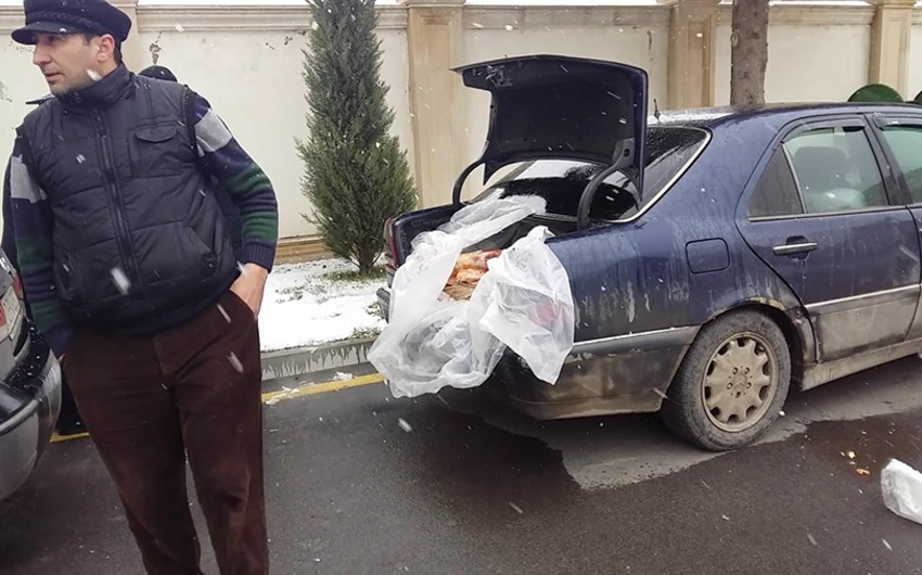 Bakıda 430 kq qida üçün şübhə doğuran mal əti aşkarlanıb