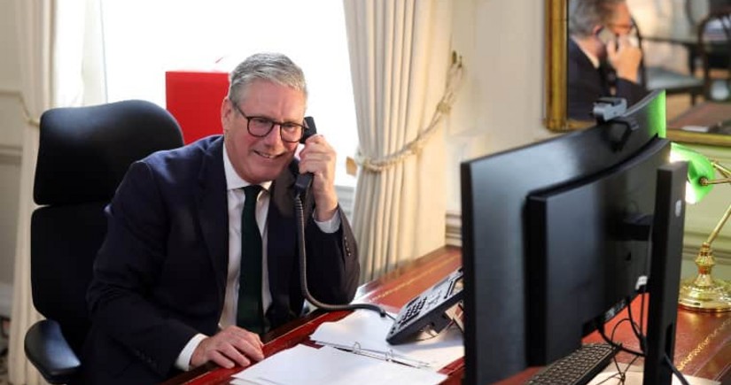 KİV: Starmer Tramp, Makron, Merts və Meloni ilə Ukraynanı müzakirə edib