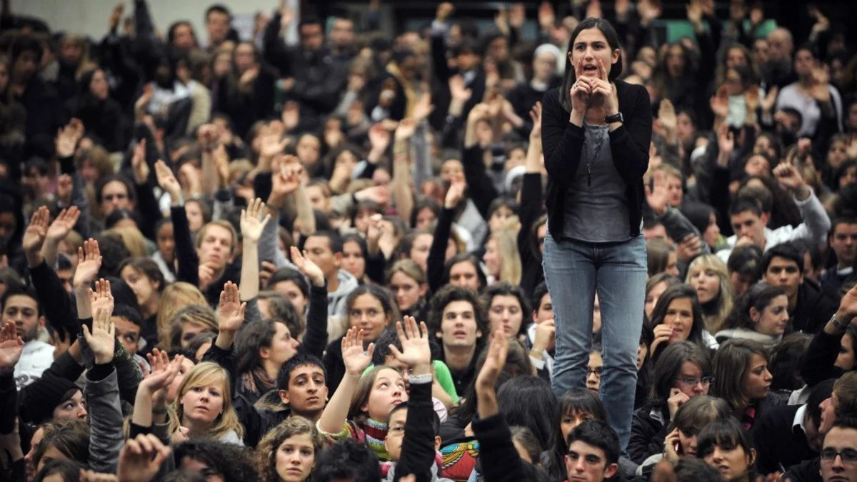 Students in Paris protest against new tuition fees