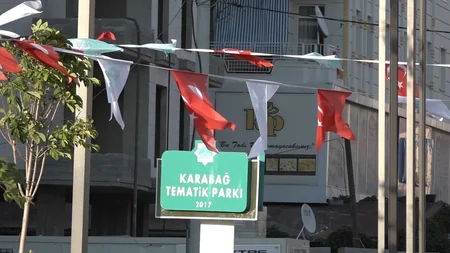 Türkiyədə Qarabağ parkının açılışı olub