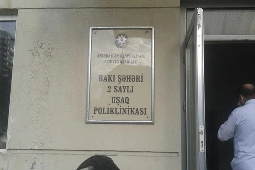 В детской поликлинике Баку произошел пожар - ФОТО