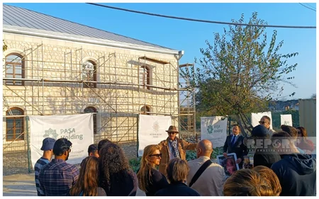 Beynəlxalq səyyahlar Ağdamda səfərdədir