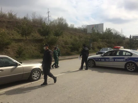 Polis Qusarda profilaktik tədbirləri davam etdirir