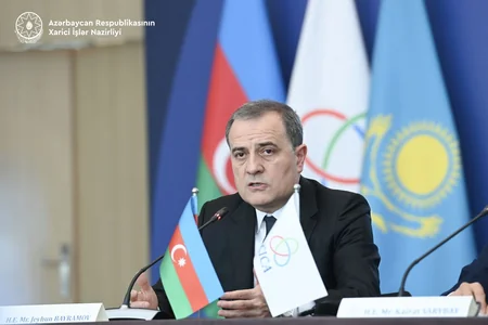 Azərbaycan XİN başçısı Kayrat Sarıbayla AQEM-in fəaliyyət imkanlarının genişləndirilməsini müzakirə edib
