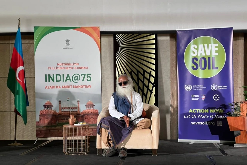 India’s spiritual leader Sadhguru calls for Save Soil movement