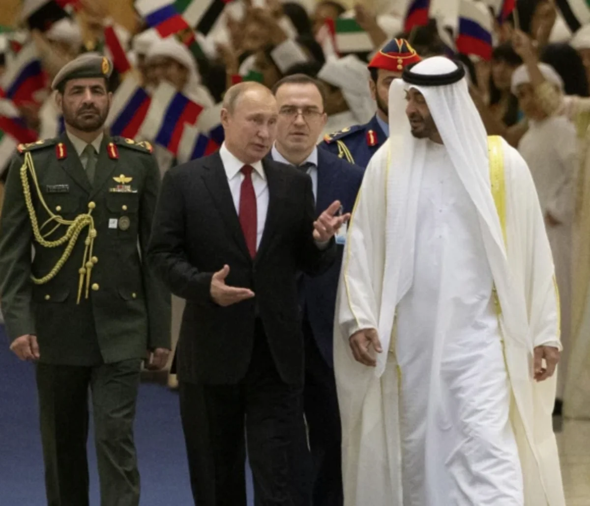 Putin meets with UAE President