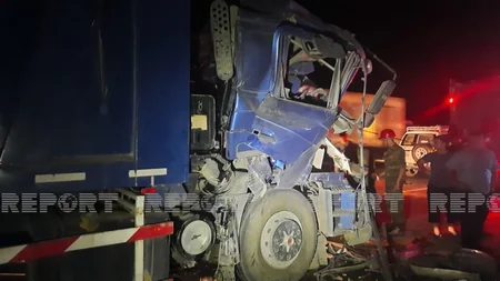 ДТП в Кюрдамире, есть пострадавший