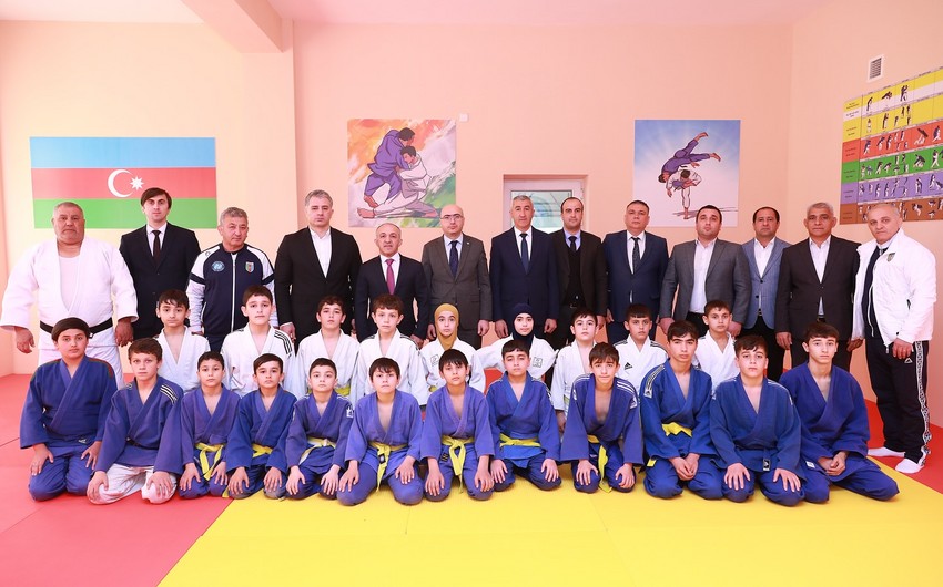 Ağdaş və Kürdəmirdə cüdo zallarının açılışı baş tutub