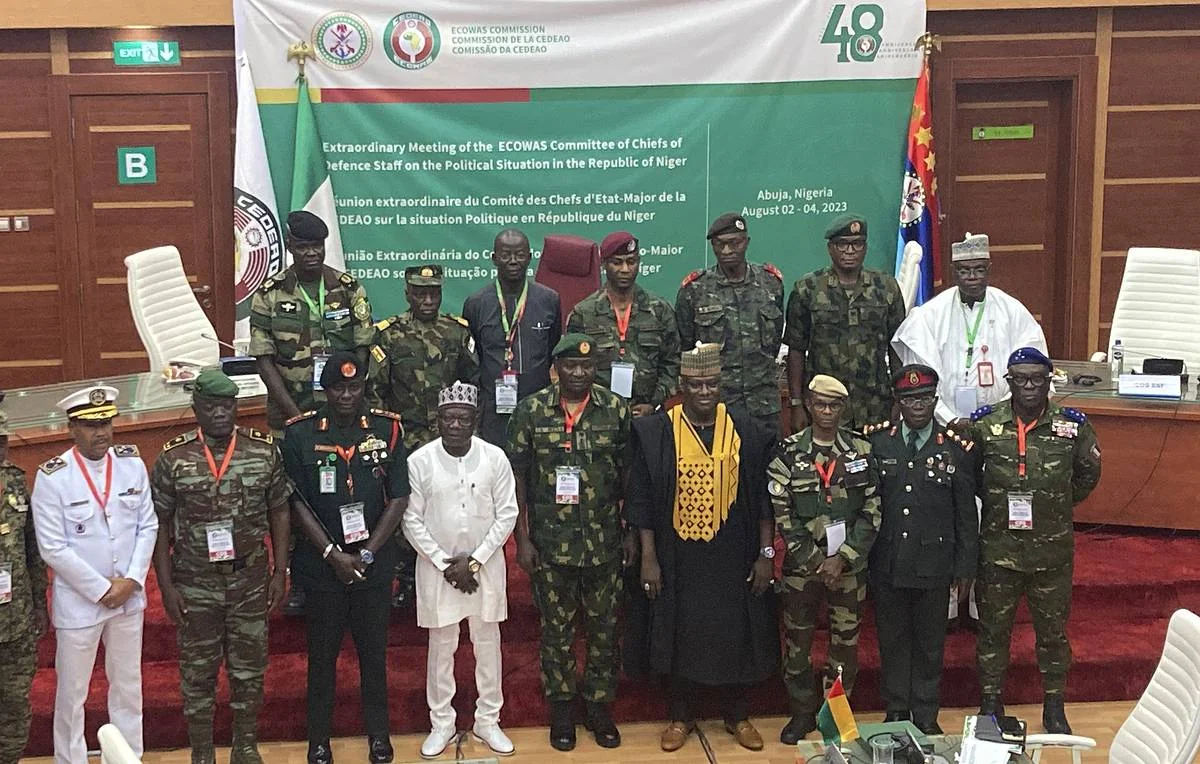 Главы Генштабов ECOWAS 12 августа проведут встречу по Нигеру в Гане