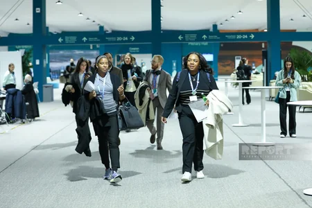 Photos from COP29 Day 8 in Baku