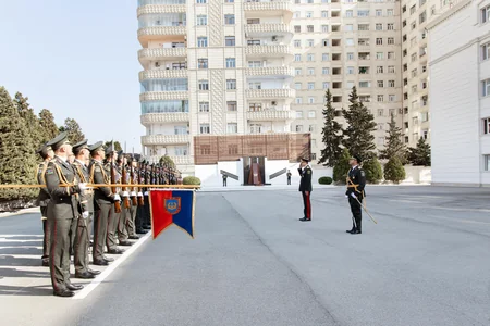 Daxili Qoşunların yaranmasının növbəti ildönümü münasibəti ilə tədbir keçirilib