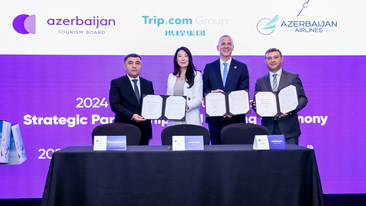 AZAL, Azərbaycan Turizm Bürosu və Trip.com Group Anlaşma Memorandumu imzalayıb