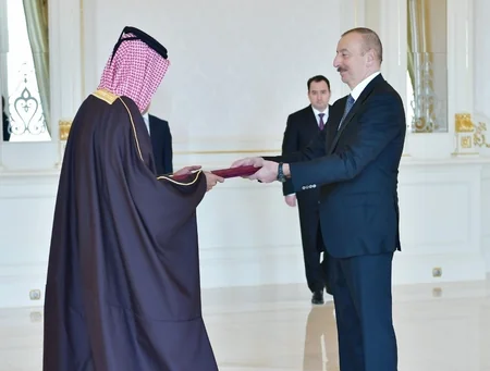 President Ilham Aliyev received credentials of incoming Qatari and Jordanian ambassadors