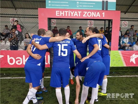 Vəkillər arasında beynəlxalq futbol turnirinin qalibi Azərbaycan 1 komandası olub - FOTO - VİDEO