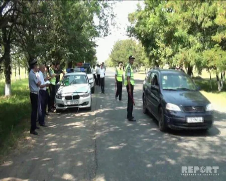 Goranboyda keçirilmiş ekoloji reyd zamanı 80-dən çox avtomobil saxlanılıb - FOTO