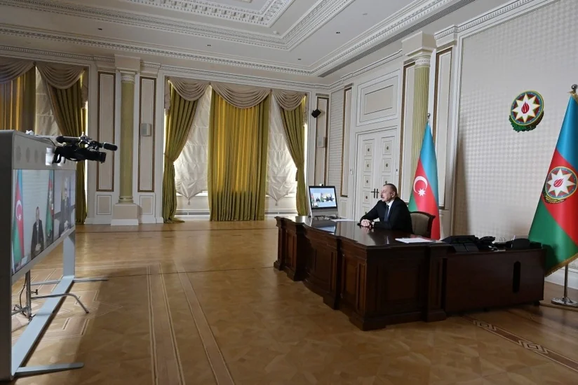 Состоялся разговор президентов Азербайджана и Литвы в формате видеосвязи