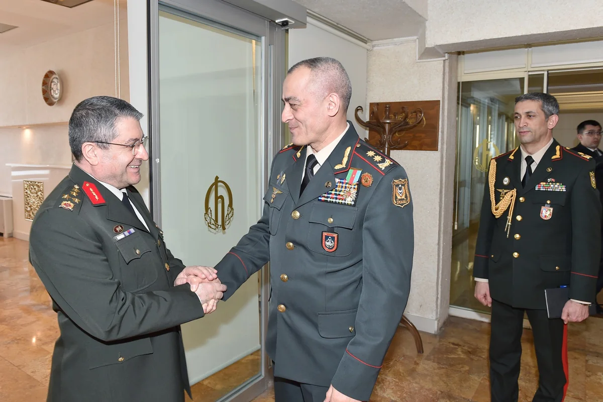 Hikmət Mirzəyev Türkiyənin ordu generalı ilə görüşüb