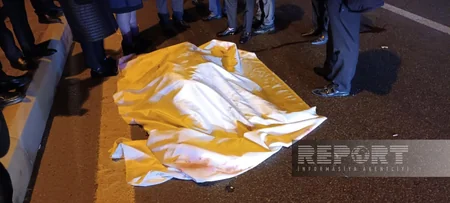 Bakıda 63 yaşlı sərxoş piyadanın ölümü ilə nəticələnən yol qəzası baş verib