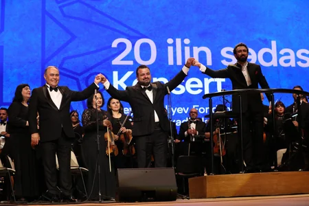 Heydər Əliyev Fondunun 20 illiyinə həsr olunan konsert keçirilib