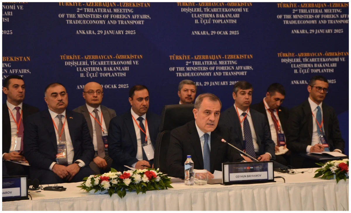 Bayramov notes wide opportunities for expanded co-op between Azerbaijan, Türkiye and Uzbekistan
