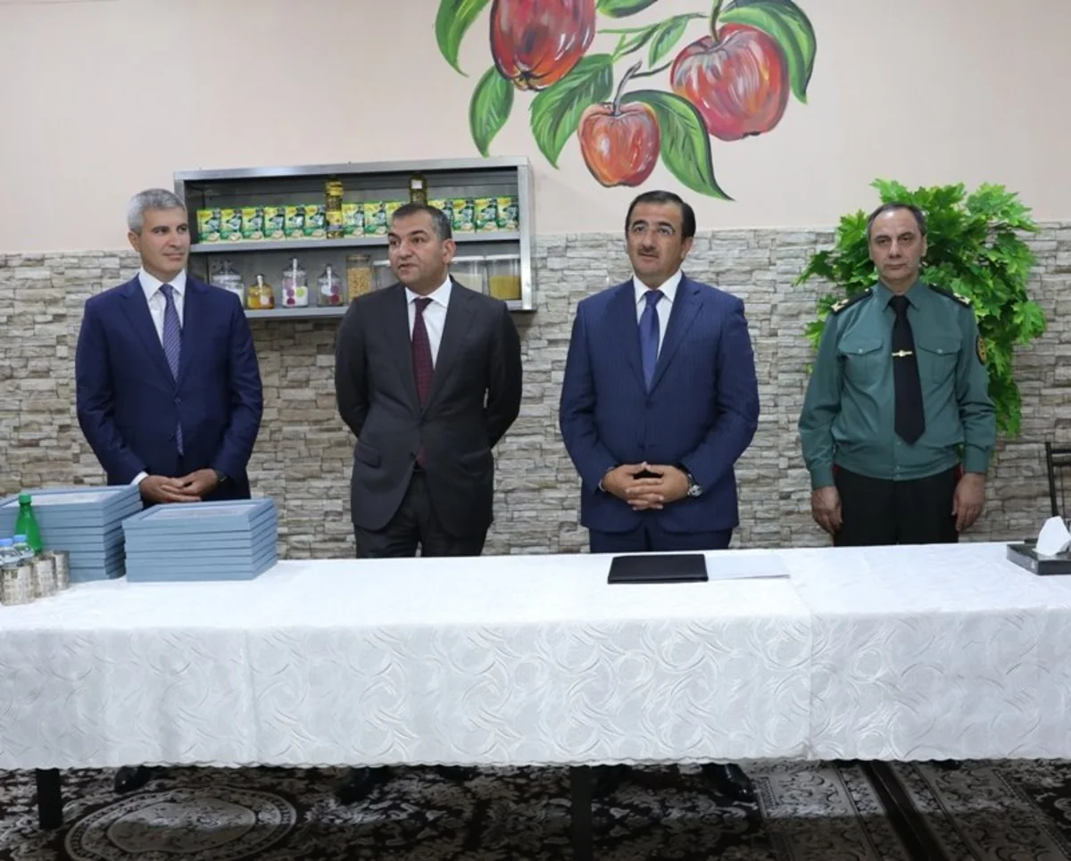Aşpazlıq kursuna cəlb edilmiş məhkumlara sertifikatlar təqdim edilib