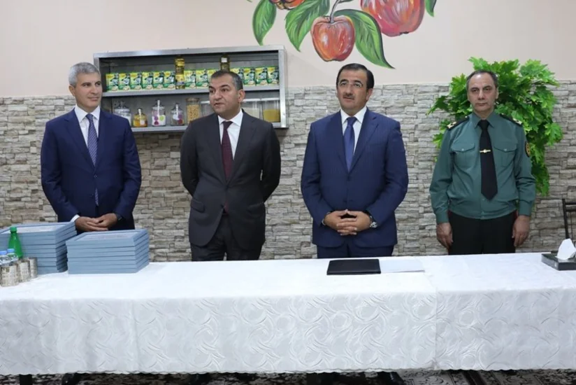 Aşpazlıq kursuna cəlb edilmiş məhkumlara sertifikatlar təqdim edilib
