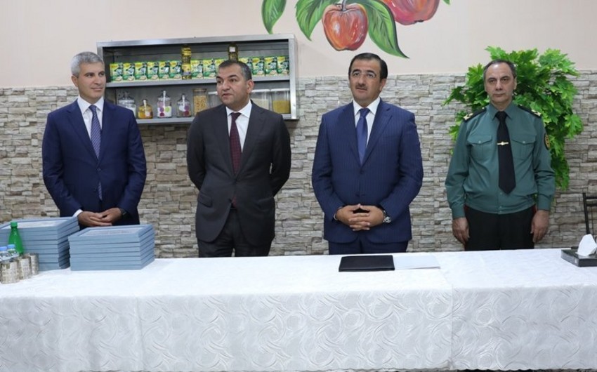 Aşpazlıq kursuna cəlb edilmiş məhkumlara sertifikatlar təqdim edilib