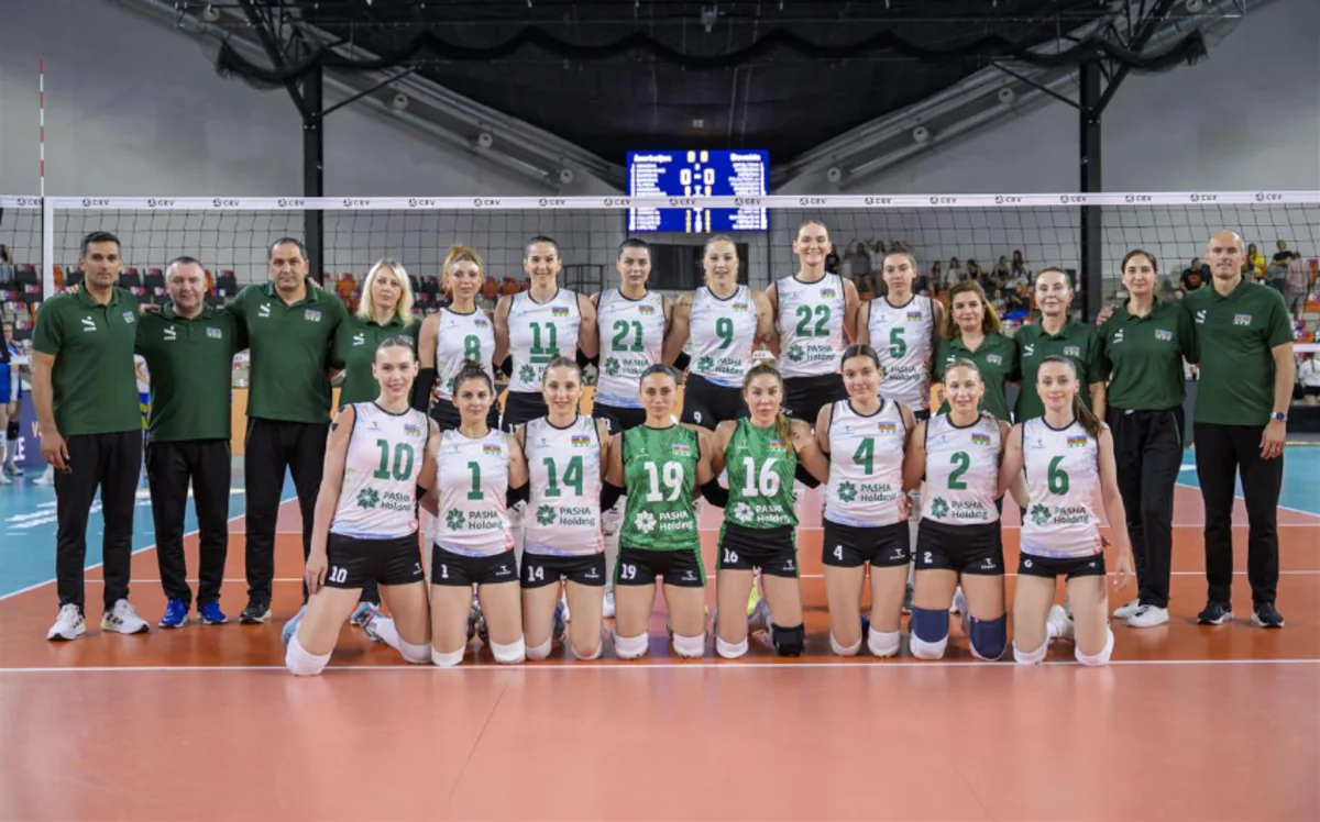Azərbaycan yığması Qızıl Avropa Liqasında növbəti matçını keçirib